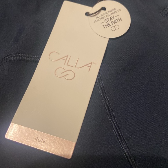 CALIA RUN COLLECTION Reflective Run/Bike Short NWT Size M High Rise 10” Inseam - Picture 2 of 12